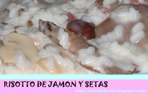 
risotto De Jamón Y Setas
