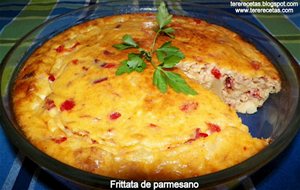 
frittata De Parmesano.
