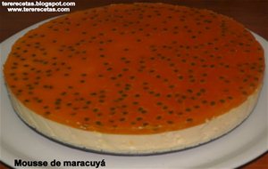 
mousse De Maracuyá (parchita, Passion Fruit).
