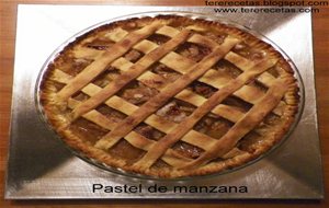 
pastel (pie) De Manzana.
