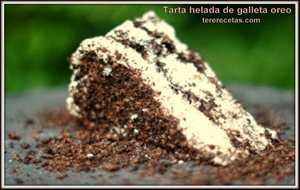 
tarta Helada De Galletas Oreo.
