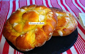 Brioche Entrelazado Con Masa Madre
