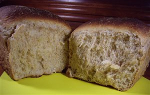 Pan De Molde Integral Con Miel
