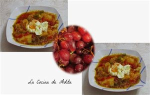 Sopa De Tomate Con Huevos Poche
