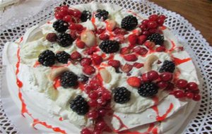 Pavlova Con Merengue Italiano
